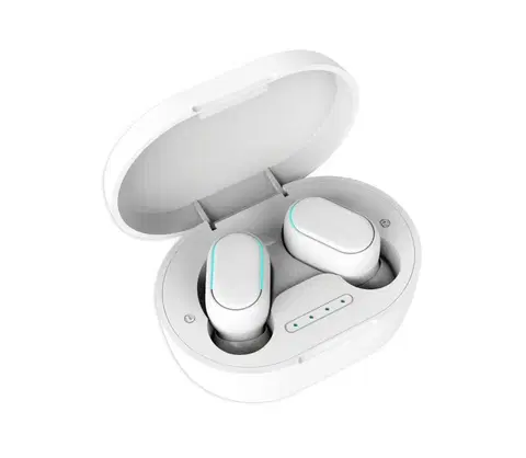 Myši  Voděodolná bezdrátová sluchátka A7s TWS Bluetooth bílá 