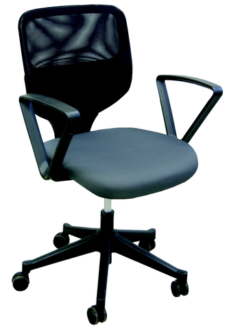 Kancelářské židle Manažerská židle VERA, černá/šedá