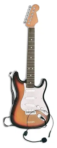 Hračky BONTEMPI - Elektrická rocková kytara s mikrofonem 241310
