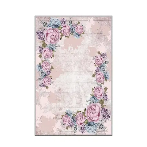 Koberce a koberečky Conceptum Hypnose Koberec Roses 120x180 cm růžový