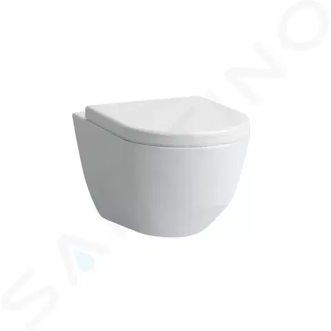 Záchody Laufen Pro Závěsné WC Compact, 490x360 mm, Rimless, bílá H8209650000001