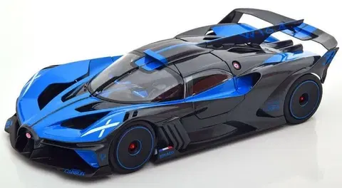 Hračky BBURAGO - 1:18 TOP Bugatti Bolide Blue/Black