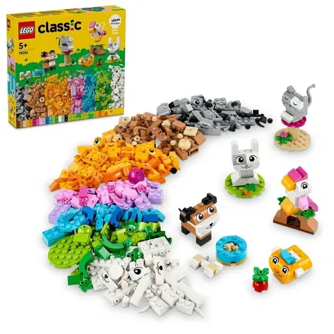 Hračky LEGO LEGO -  Classic 11034 Tvůrčí domácí zvířátka
