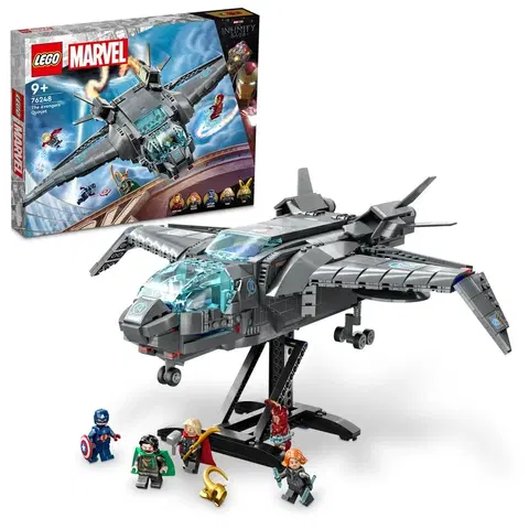 Hračky LEGO LEGO - Marvel 76248 Tryskáč Avengerů Quinjet