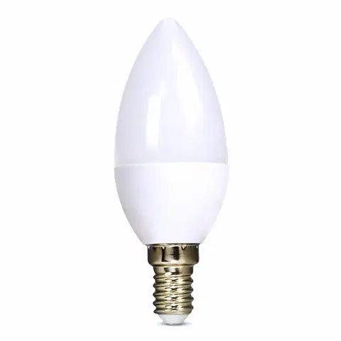 LED žárovky Solight LED žárovka, svíčka, 6W, E14, 3000K, 510lm WZ409-1