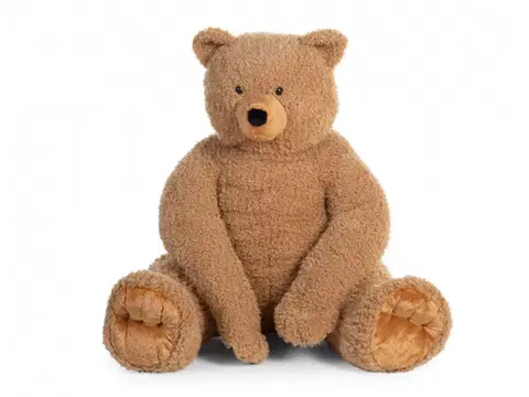 Hračky CHILDHOME - Plyšový medvěd Teddy 76 cm