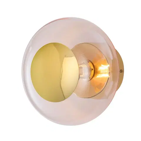 Nástěnná svítidla EBB & FLOW EBB & FLOW Horizon patice zlatá/růžovozlatá Ø21cm