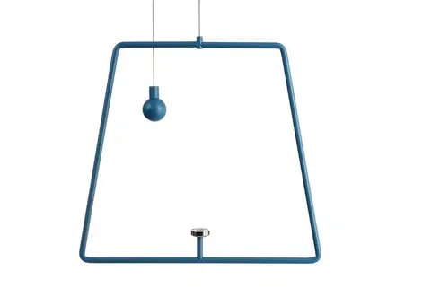 Designová závěsná svítidla Light Impressions Deko-Light závěs pro magnetsvítidla Miram modrá  930630