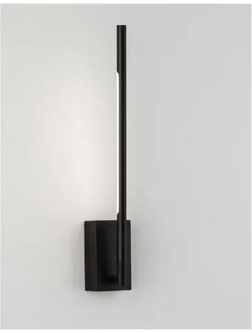 Designová nástěnná svítidla NOVA LUCE nástěnné svítidlo RACCIO černý kov a akryl LED 4.6W 230V 3000K IP20 9180712
