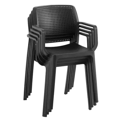 Zahradní židle Stohovatelná židle DENTON Tempo Kondela