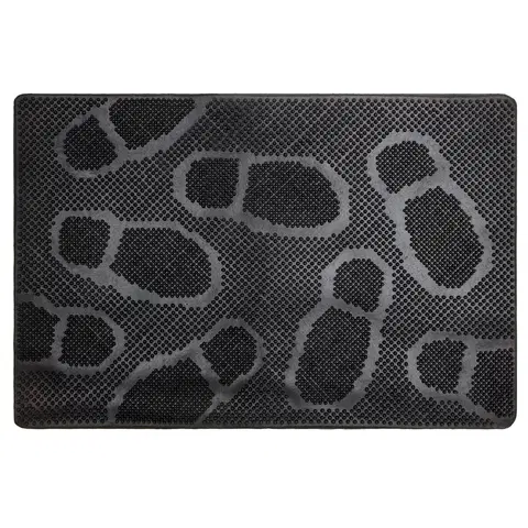 Koberce a koberečky Trade Concept Gumová rohožka Foot Steps, 40 x 60 cm