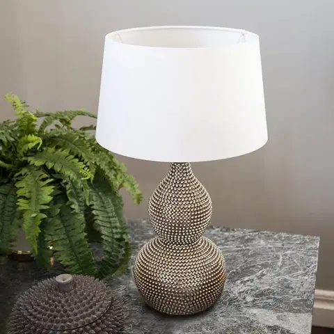 Stolní lampy By Rydéns By Rydéns Lofty stolní lampa stínidlo textil bílá