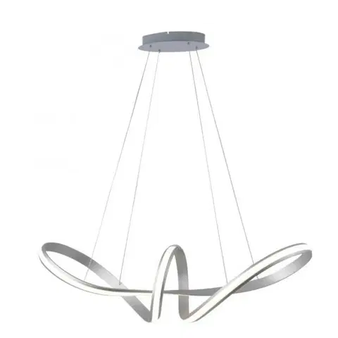 Designová závěsná svítidla PAUL NEUHAUS LED závěsné svítidlo, ocel, moderní design SimplyDim 3000K PN 8292-55