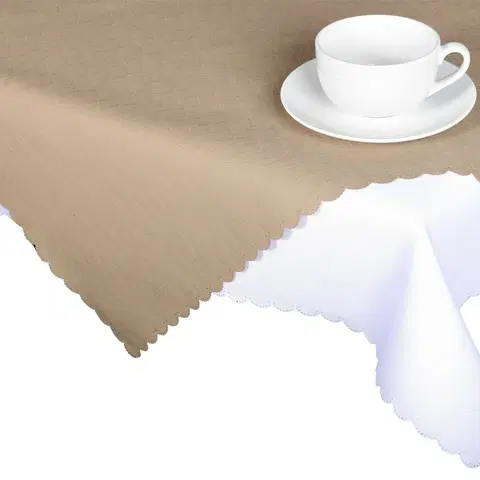 Ubrusy Forbyt Ubrus teflonový kávová, 120 x 160 cm