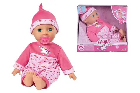 Hračky panenky SIMBA - Panenka Laura Tickle Baby 38 cm