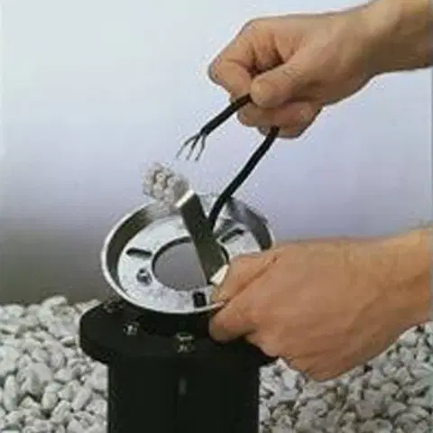 Venkovní příslušenství Albert Leuchten Sokl z hliníkového odlitku, montážní hloubka 50cm