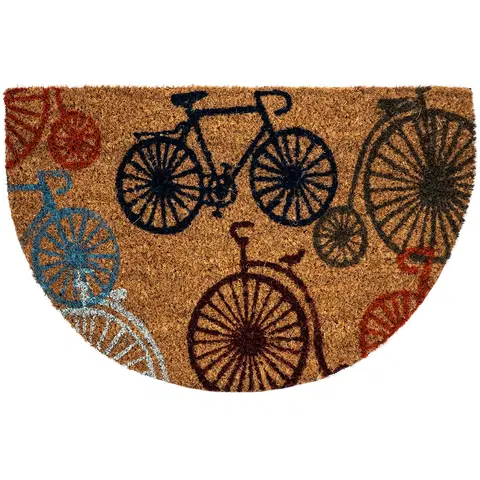 Koberce a koberečky Trade Concept Kokosová rohožka Kola půlkruh, 40 x 60 cm
