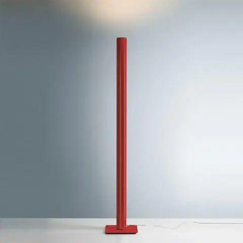 LED stojací lampy Artemide Ilio - rubínová červená - 3000K - Bluetooth 1640010APP