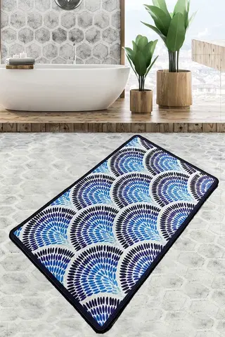Koupelnové předložky L'essentiel Koupelnový kobereček BLUE 70x120 cm vícebarevný