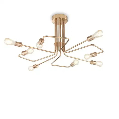 Industriální stropní svítidla Stropní přisazené svítidlo Ideal Lux Triumph PL8 160313