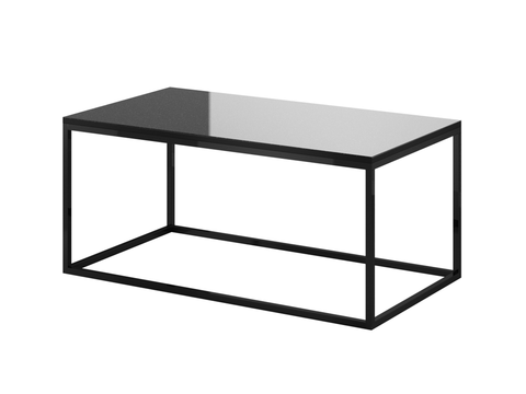 Konferenční stolky DEJEON konferenční stolek, černá/černé sklo