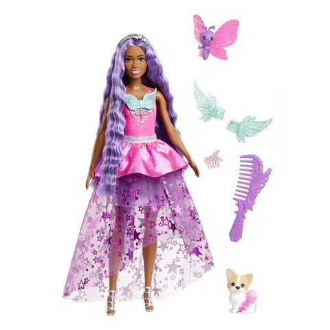 Hračky panenky MATTEL - Barbie "Barbie a dotek kouzla" panenka brooklyn