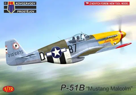 Hračky KOVOZÁVODY - P-51B Mustang Malcolm