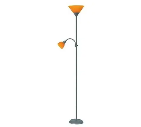Lampičky Rabalux 4026 Action stojací lampa, oranžová