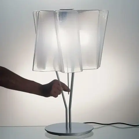 Designové stolní lampy Artemide LOGICO stolní hedváb. povrch 0457020A