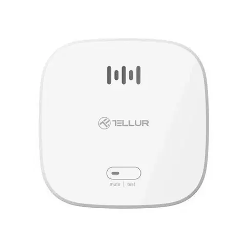 Domovní alarmy Tellur WiFi Smart kouřový Sensor, CR123A, bílý
