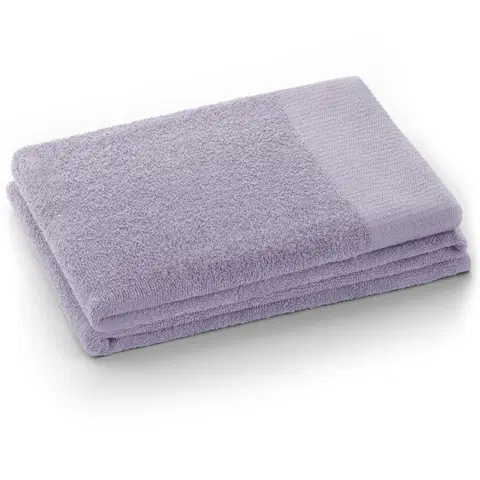 Ručníky Bavlněný ručník AmeliaHome AMARI šeříkový, velikost 30x50