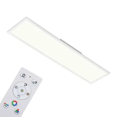 LED stropní svítidla BRILONER RGB LED stropní svítidlo, CCT, noční světlo, RGB, časovač, stmívatelné BRILO 7154-016