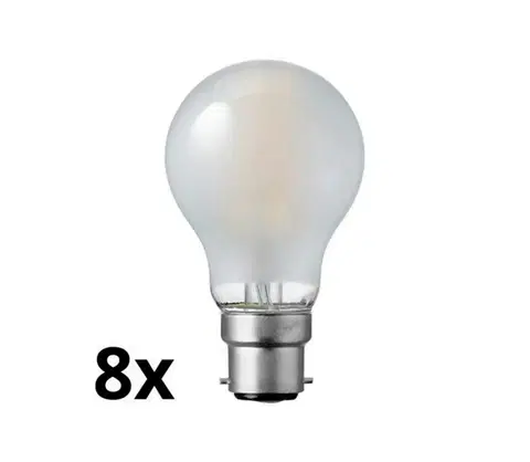 Žárovky  SADA 8x LED Žárovka A60 B22/7W/230V 2700K 
