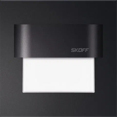 Svítidla LED nástěnné svítidlo Skoff Tango černá teplá 230V MA-TAN-D-H