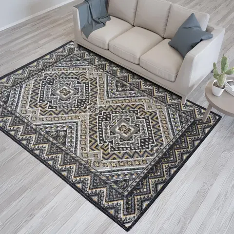 Moderní koberce Designový koberec s aztéckým vzorem