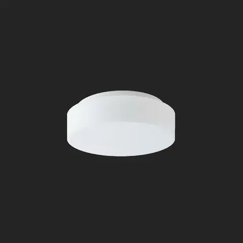 Klasická nástěnná svítidla OSMONT 71188 ELSA 1 stropní/nástěnné skleněné svítidlo bílá IP44 3000/4000 K 10W LED DALI