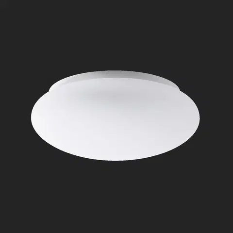 Klasická nástěnná svítidla OSMONT 71267 ARAKIS 2 stropní/nástěnné skleněné svítidlo bílá IP43 3000/4000 K 14W LED DALI