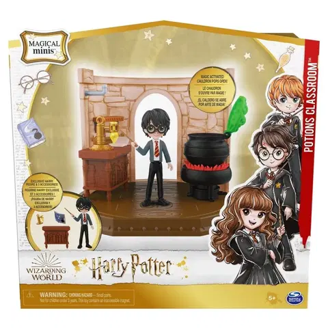 Hračky SPIN MASTER - Harry Potter Učebna Míchání Lektvarů S Figurkou Harryho