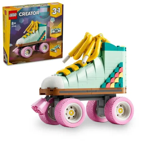 Hračky LEGO LEGO -  Creator 3 v 1 31148 Retro kolečkové brusle