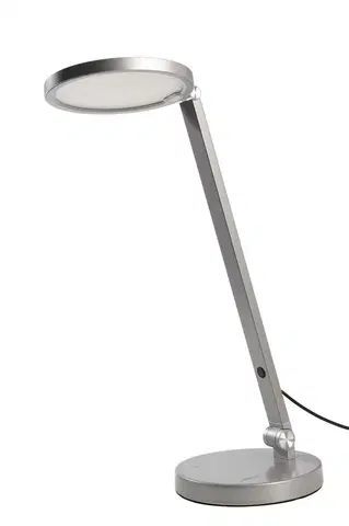 Stolní lampy do kanceláře Light Impressions Deko-Light stolní lampa Adhara Small 100-240V AC/50-60Hz 10,00 W 3000 K 800 lm 355 stříbrná 346031
