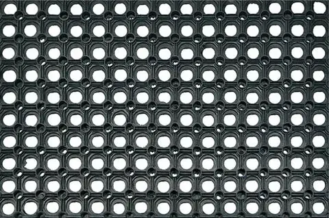 Rohožky Kontrast Rohožka čtverrohá HONEYCOMB 40 x 60 cm černá