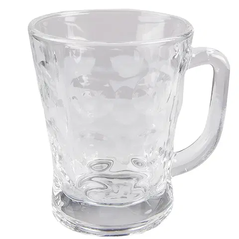Hrnky a šálky Transparentní skleněný hrnek na nápoj - 10*8*10 cm / 230 ml Clayre & Eef 6GL4197