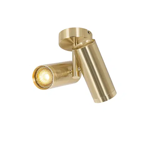 Bodova svetla Designové bodové zlaté nastavitelné 2-světelné - Scopio Honey