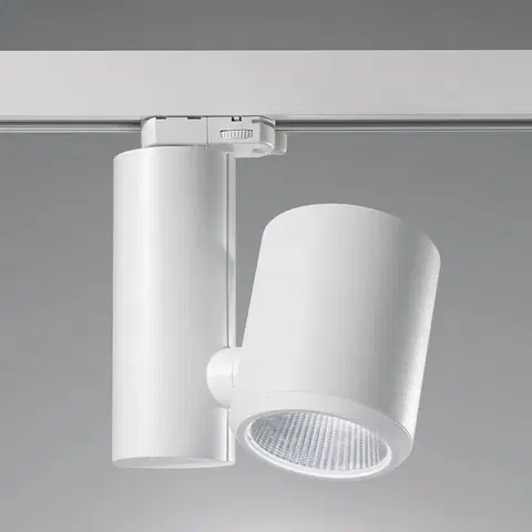 Svítidla pro 3fázový kolejnicový systém Egger Licht LED kolejnicový reflektor Kent Bakery bílý 38°