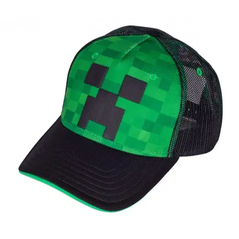 Hračky ASTRA - Kšiltovka Minecraft Creeper - zelená