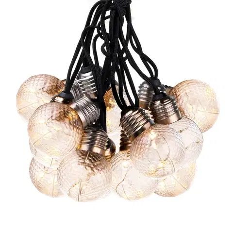 Vánoční řetězy a lamety DecoKing Dekorativní LED světelný řetěz RUFFI 230 cm