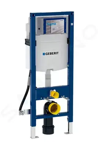 Záchody GEBERIT Duofix Montážní prvek pro závěsné WC, 112 cm, se splachovací nádržkou Sigma 12 cm, bezbariérový 111.350.00.5