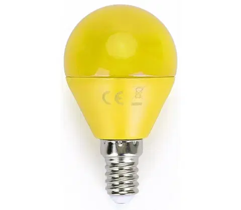 LED osvětlení  B.V. LED Žárovka G45 E14/4W/230V žlutá -  