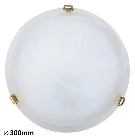 Klasická stropní svítidla Rabalux stropní svítidlo Alabastro E27 1x MAX 60W bílé alabastrové sklo 3201