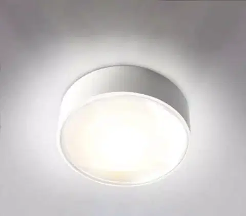 LED venkovní nástěnná svítidla HEITRONIC LED nástěnné a stropní svítidlo GIRONA bílá 6W 3000K 500636